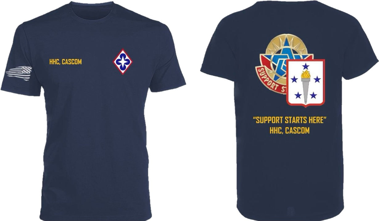 HHC Cascom  company shirts